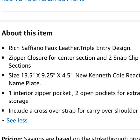 Kenneth Cole Harriet Satchel - Picture 8 of 8